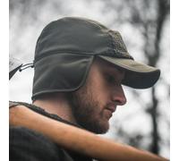 Seeland Teddy Fold Down Cap Pine green One Size Hats and Caps