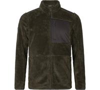 Seeland Noah fleece Pine green YKK Full zipper at front, Chest pocket with