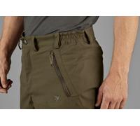 Seeland Outdoor stretch trousers Pine Green Zipped thigh pockets, Elasticated