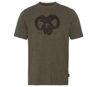 Seeland Outdoor t-shirt Pine green melangeBrown