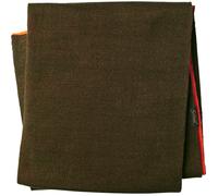 Seeland Men's Ian Reversible Scarf, Hi-Vis Orange/Pine Green, One Size