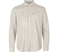 Seeland Shooting shirt Gold Flame Check Comfort stretch., Hidden button under