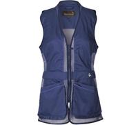 Seeland Skeet II Lady waistcoat Patriot blue Outer material is 48% Cotton/52%