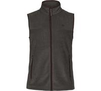 Seeland Woodcock Earl Fleece Waistcoat Dark Grey Melange YKK zippers., Zipped