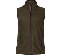 Seeland Woodcock Earl Fleece Waistcoat Pine green melange YKK zippers., Zipped