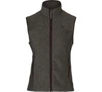 Seeland Woodcock Ivy Fleece Waistcoat Dark Grey Melange fleece., Trimming with