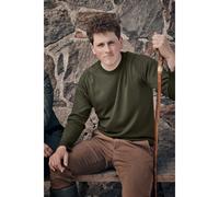 Seeland Woodcock pullover Classic green Crew neck, Logo badge