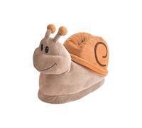 seemehappy Cute Plush Snail Slippers Women Winter Slippers Warm Soft Comfortable Non-slip Funny Adult Snail 4-11 Women/6-9 Men, Snail, 4-11 US Women/6-9 US Men