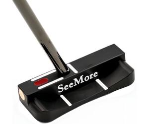 SEEMORE MINI GIANT CURVEBACK BLACK PUTTER