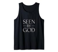 Seen by God Christian Identity Reassurance Message Tank Top