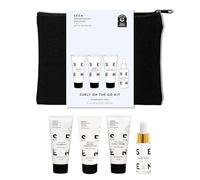 SEEN Curly On The Go Kit, Fragrance Free - Non-Comedogenic & Safe for Sensitive Skin - Sulfate-Free, Curl-Defining Styling Hair Bundle - Anti Frizz - Heat Protectant