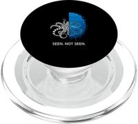 Seen Not Seen Octopus Kraken Camouflage Art PopSockets PopGrip for MagSafe