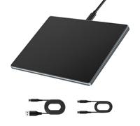 seenda Trackpad, Upgrade Smooth Glass Surface with Multi-Touch, Aluminum Slim USB Wired Win/Mac Touchpad with High Precision Navigation for Windows 10/11 Computer and iMac, MacBook Air/Pro