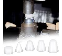 Seenelling 5 Pcs Coin Ring Making Tools Folding Cone Set (1/4", 1/2", 5/8", 3/4") for 17 Degree Dies Coin Ring Tools