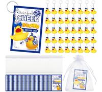 Seenelling Cheer Ducks Keychain Team Gifts Blue 40 Set