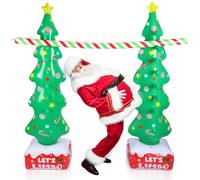 Seenelling Christmas Tree Inflatable Limbo Game 60 Inch Inflatable Christmas Tree Decoration Fun Limbo Stick for Xmas Holiday Winter Indoor Outdoor Picnic Yard Lawn Party Supplies