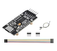 SeenGreat FT232 USB TO UART TTL Communication Module for Windows Linux MAC OS FT232 USB C Converter Module Onboard FT232RL Power Supply TXD RXD Indicators 3.3V 5V Logic Level