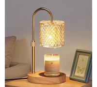 seenlast Candle Warmer Lamp, Electric Candle Light Warmer with Timer Dimmer Adjustable Height, Candle Wax Warmer Lamp for Christmas, Birthday, Coaster Home Decor Gift