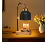 seenlast Candle Warmer Lamp, Electric Candle Light Warmer with Timer Dimmer Adjustable Height, Candle Wax Warmer Lamp for Christmas, Birthday, Coaster Home Decor Gift