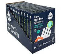 SEEP Eco Large Kitchen Gloves 12 Pack- Biodegradable Multi-purpose, Household Cleaning, Washing Up Gloves Made Using Biodegradable Rubber - FSC & Fair-trade Certified