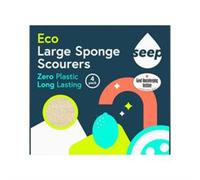 Seep Large Eco Sponge Scourer - 4 pack