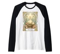 Seer on the Haft Sin Table Symbol of Wellness Raglan Baseball Tee