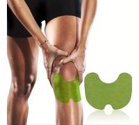 SEERAAH Original Herbal Knee Patch - Plaster for Knee Support & Muscle Pain - Maximum Strength for a Temporary Relief - Adhesive Heat Patches Made with Natural Herbs (10 Pads)