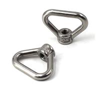 SeeRaphee 2PCS M20 Triangle Ring Shape 304 Stainless Steel Lifting Eye Nut Set