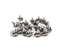 SeeRaphee M4 304 Stainless Steel Bearing Simplex Single Bolt Wire Rope Clip Cable Clamps For Wire Cables (20PCS)