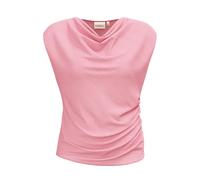 Seersucker Blouse with Cap Collar and Drop Shoulders for Women COMMA Rose 32