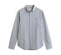 Seersucker Striped Regular-Fit Shirt - male - Gant - Casual Shirts - Blue - XL - Shirts XL