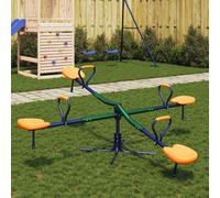 Seesaw 4-Seater 360-Degree Rotation Steel