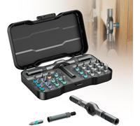 SEESE-24 in 1 Magnetic Screwdriver Set,Rotary Ratchet Sscrewdriver Set, Multi-Function Repair Tool With Detachable Handle,DIY Enthusiast,Multifunctional Usage Scenarios