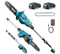 SEESII 21V 8-Inch Electric Pole Saw, Battery & Charger Included