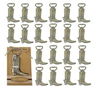SeeSky Metal Bottle Opener, 20 Pcs Cowboy Boot Party Favor Return Gifts for Wedding, Birthday, Bridal Shower (20 Pcs)
