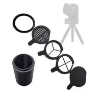 Seestar S50 Dew Shield Premium Accessory Kit, Dew Shield, Dust Cap, Bahtinov Focus mask, Diffraction Spike Masks, Adapter, Best Seestar Accessory Kit (S50PremKitBLACK)