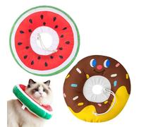 SEESUNO 2 Pcs Cat Recovery Collars Cones, Soft Cat Collar to Stop Licking