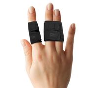 SEESUNO 2 Pcs Finger Splints, Adjustable Compression Trigger Finger Splint for Arthritis Broken Finger Support Sports Injuries (One-Finger & Two-Finger)