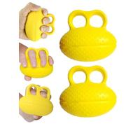 SEESUNO 2 Pcs Hand Exercise Ball, 2 Fingers Grip Balls Strengthener for Hands Strengthening Everyday Use