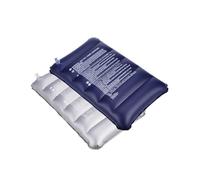 SEESUNO 2 Pcs Inflatable Pillow, Soft Flocked Inflatable Pillows for Camping Beach Sunbed (43 x 27cm)