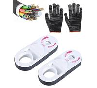 SEESUNO 2 Pcs Wire Strippers Electrical, Cable Stripper Tool Cable and Copper Cable Diameter 0.3-1.28 Cm for Electrician Tools