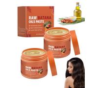 SEESUNO 2pcs Raw Batana Oil Paste for Hair, Moisturizes, Smooths and Shines, Improves Dryness and Frizziness for Men and Women