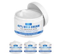SEESUNO 3-Pack Urea 42% Foot Cream - 100g Each, Maximum Strength Formula for Cracked Heels & Calluses, Intensive Moisturiser for Very Dry, Rough Skin on Feet, Hands & Body