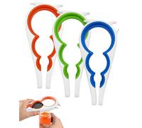 SEESUNO 3 Pcs Jar Openers for Weak Hands UK, 3 in 1 Bottle Jar Opener Gripper for Men Women Elderly