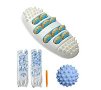 SEESUNO 4 Pcs Foot Massager Roller Set for Massage Feet, Stress Reduction, Promotes Circulation