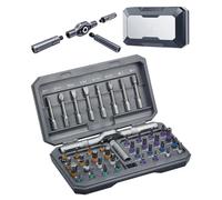 SEESUNO 42 in 1 Magnetic Screwdriver Set, Multi Bit Ratchet Screwdrivers Repair Tool Kit for Computer, Eyeglass, Bicycles, Watch and DIY