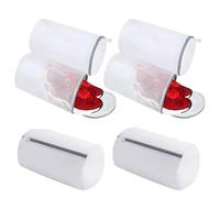 SEESUNO 6 Pcs Shoe Washing Machine Bag, Laundry Shoe Bags with Zipper Sneakers for Sneakers Running Shoes Sock Bras Toys