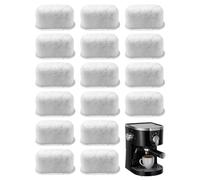 SEESUNO Cafe Water Filter for Ninja Luxe, 16Pcs Activated Carbon Water Filter Replacement Coffee Accessories for Espresso Machine