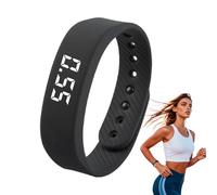 SEESUNO Digital Pedometer Watch, No Bluetooth Fitness Step Counter Watch for Running, Walking, Climbing