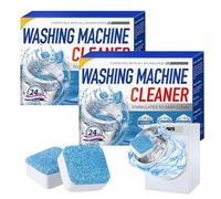 SEESUNO Washing Machine Cleaner, 48 Pcs Washing Machine Cleaning Tablets for Top Load, Front Load Washer